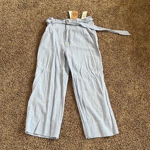 Mason & Belle, blue pants, size 6